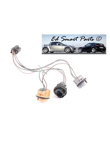 Smart roadster 452 le kit de réparation de réparation de câblage de support de support de support de support de lampe d’éclairag
