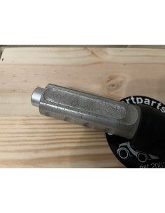 Manija de freno de mano de aluminio con fuelle para Smart Roadster 452 2