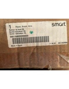 0001184V022000000, CUADRO DE INSTRUMENTOS VELOCÍMETRO KMH SMART 450 2