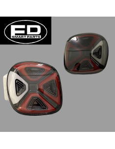 Juego de luces traseras LED Facelift para Smart Fortwo / Forfour 453 con volante a la izquierda 2