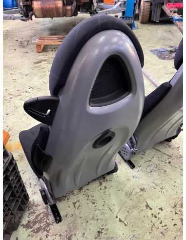 Smart Roadster LHD Sitzpaar Scribble Black Seitenairbags und Heizung