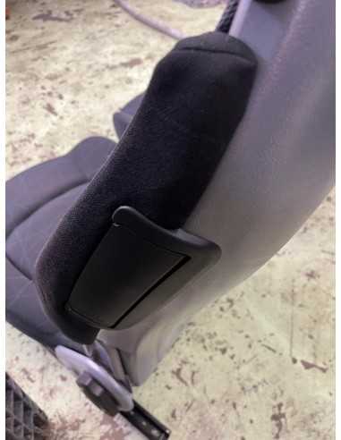 Smart Roadster LHD pair of seats scribble black sideairbags and heating