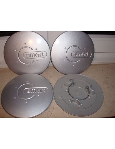 used original smart hub cap set for Smart Roadster and ForTwo models