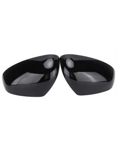 Coques de rétroviseurs Smart Fortwo Forfour 453 effet CARBONE ou noir brillant