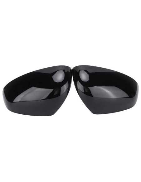 Cubiertas de espejos laterales Smart Fortwo Forfour 453 efecto CARBONO o negro brillante Cubiertas de espejos laterales Smart Fortwo Forfour 453 efecto CARBONO o negro brillante