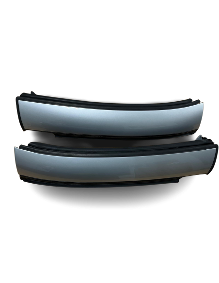 Refurbished set Tridion Silver painted roof bars smart roadster Refurbished set Tridion Silver painted roof bars smart roadster