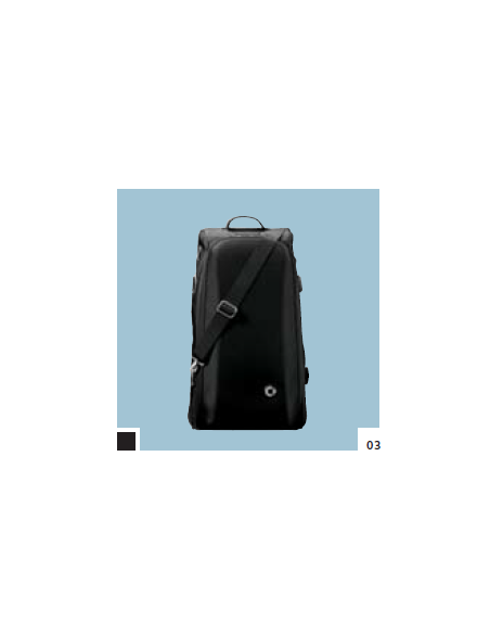 Bolsa esportiva e de viagem Smart Roadster genuína da coleção Smartware de 2006 Bolsa esportiva e de viagem Smart Roadster genuína da coleção Smartware de 2006