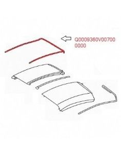 Smart Roadster Hardtop Gummidichtung rechts