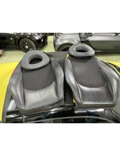 Capas de assento de couro Smart Roadster com espuma 2