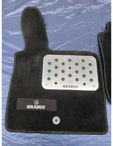 BRABUS VELOURS floor mats, set of 2- Smart fortwo 450 LHD