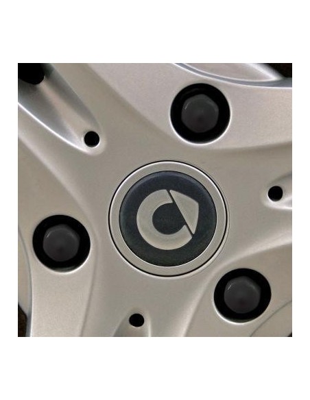 Smart Black Wheel Bolt Covers Set Of 12