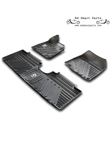 Originele vloermatten rubbermatten zwart smart ONE HX11 3-delige set