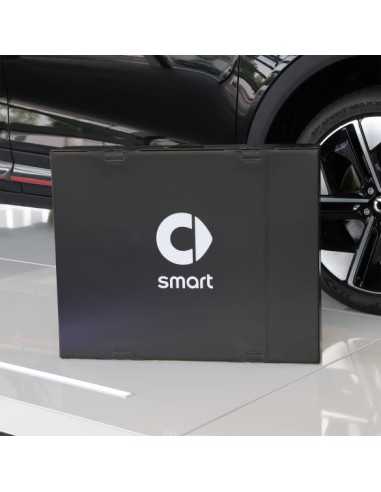 Tapis de sol d'origine en caoutchouc noir smart ♯1 HX11 ensemble de 3 pièces