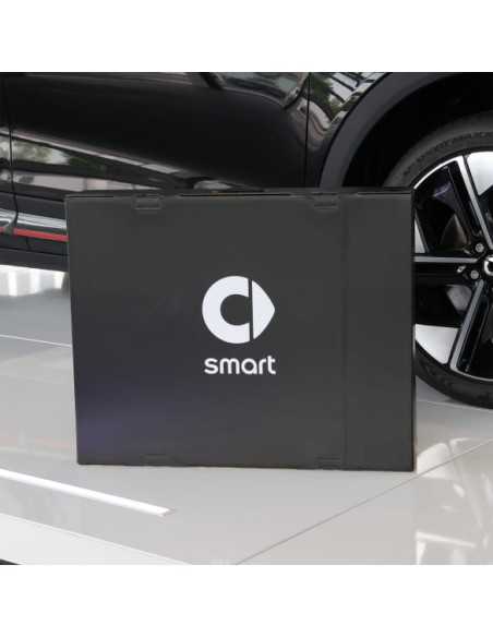 Alfombrillas originales de goma negras smart ♯1 HX11 Juego de 3 piezas Alfombrillas originales de goma negras smart ♯1 HX11 Juego de 3 piezas