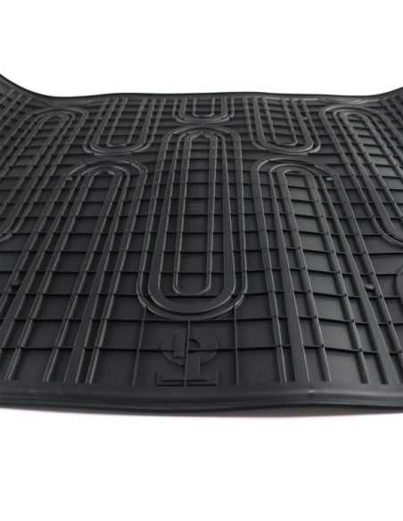 Alfombrilla de maletero original smart de goma negra smart ♯3