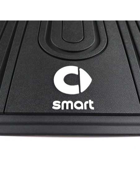 Alfombrilla de maletero original smart de goma negra smart ♯3