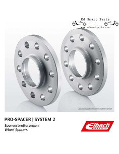 Entretoise d'élargissement de voie 10 mm pour modèles Smart ONE 20 mm par essieu