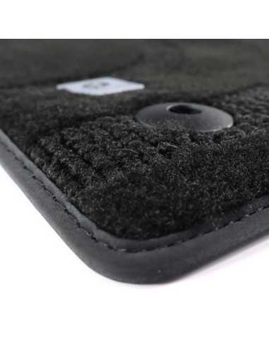 Tapis de sol Smart Floor authentiques en velours Smart ♯3 noir 3 pièces