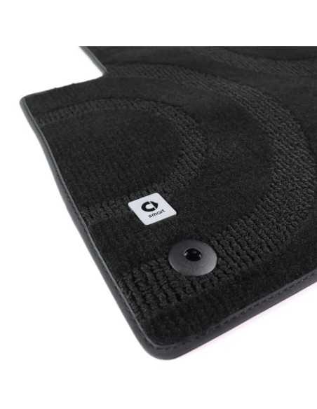 Tapis de sol Smart Floor authentiques en velours Smart ♯3 noir 3 pièces Tapis de sol Smart Floor authentiques en velours Smart ♯3 noir 3 pièces