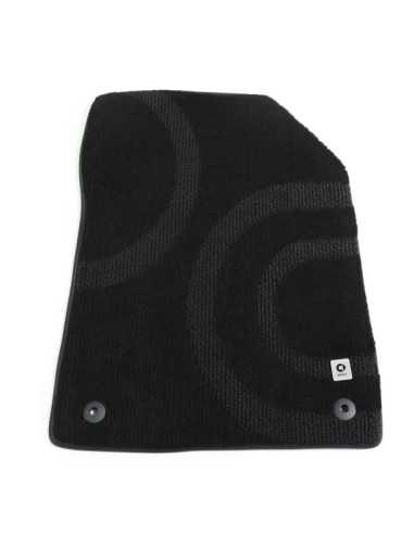 Original Smart Fußmatten Veloursmatten Smart ♯3 schwarz 3-teilig