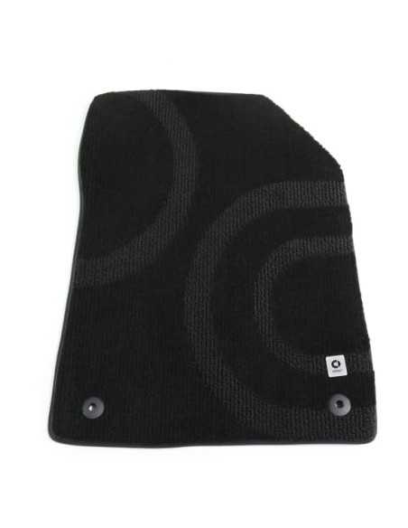 Original Smart Fußmatten Veloursmatten Smart ♯3 schwarz 3-teilig Original Smart Fußmatten Veloursmatten Smart ♯3 schwarz 3-teilig