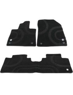 Genuine Smart Floor mats velour mats smart ♯3 black 3-piece