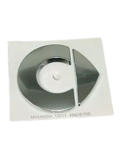 Smart Roadster 452 / ForTwo 450 Logo / emblema Chickenhead per cofano Argento, autoadesivo
