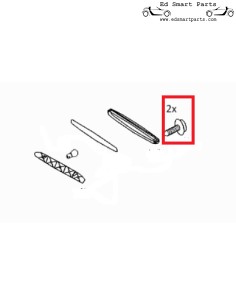 vis pour le troisième feu stop smart Roadster et fortwo 450