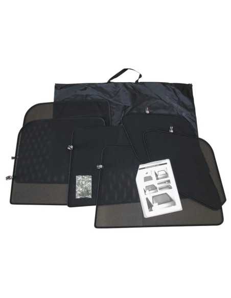 Conjunto de persianas automotivas adequadas para Smart ForFour 5 portas 2000-2007 (4 peças)