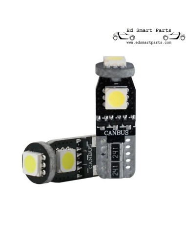 Lampadine Simoni Racing T10 3 LED 3W Canbus - Ultrawhite - Set da 2 pezzi
