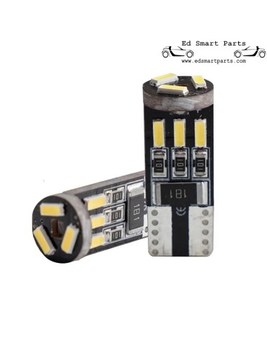 Lampadine Simoni Racing T10 8-LED 3W Canbus - Ultrawhite - Set da 2 pezzi