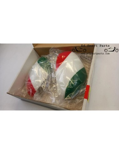 Cubiertas originales para retrovisores exteriores Smart ForTwo Brabus Italia A4538104500