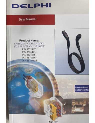 Cable cargador portátil original SMART DELPHI de 5,6 m (A4535800100)