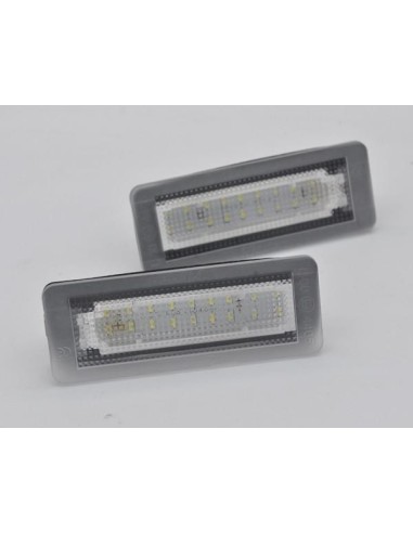 Smart Fortwo 450 LED license plate light set free of errors 6000k