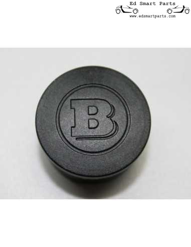 16 schwarze Radschraubenabdeckungen von Brabus, passend für 17 mm Schrauben