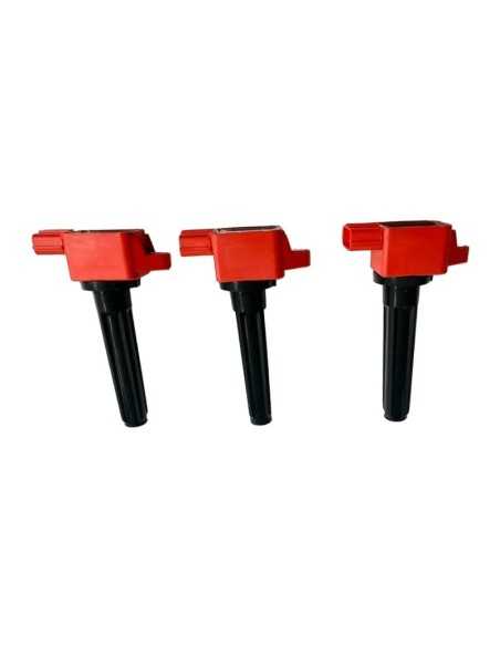 Hochleistungs-Zündspulensatz Rot für smart Fortwo 451 Hochleistungs-Zündspulensatz Rot für smart Fortwo 451