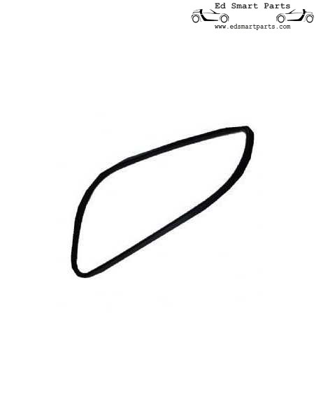 Smart Roadster Coupe Seal para janela traseira lateral