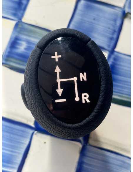 Black design Leather 450 451 452 Softouch Gear Knob