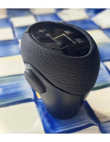 Pomo de cambio de marchas Softtouch de cuero negro 450 451 452