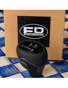 Black design Leather 450 451 452 Softouch Gear Knob