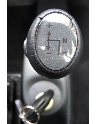 Pommeau de levier de vitesse en cuir Smart Roadster avec fonction Softtouch