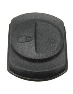 Estuche para llave de repuesto de 2 botones para control remoto Smart ForFour 454 con almohadilla de goma para botones 2