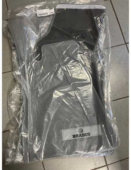 Tappetini originali in velluto grigio grafite BRABUS RHD OEM - Smart roadster