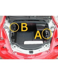 Smart Roadster dakdrager opbergbeugel A 2
