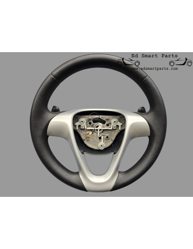 Volante sportivo in pelle Smart ForTwo 451 usato con funzione di cambio al volante