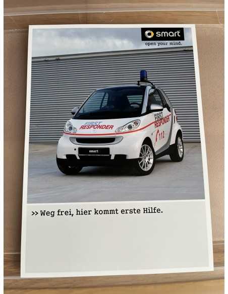 Smart fortwo 451 First Responder Broschüre