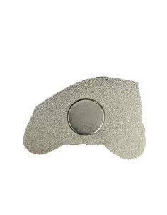 Aimant de réfrigérateur chromé pour Smart Fortwo Silhouette 2