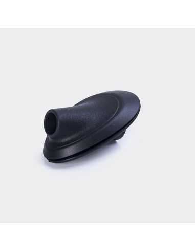 Passacavo in gomma per antenna Smart Roadster, base in plastica nera - economyline