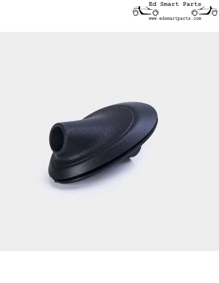 Passacavo in gomma per antenna Smart Roadster, base in plastica nera - economyline