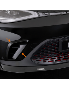 BRABUS front skirt attachments air intakes Smart ♯1 HX-11 2